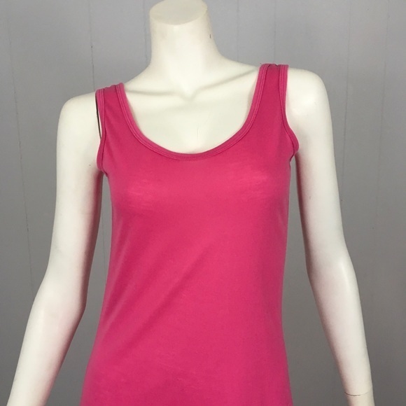 Pink Hi Lo Tank Top Dress sz S Summer Comfortable Like new Woman’s - Picture 4 of 9